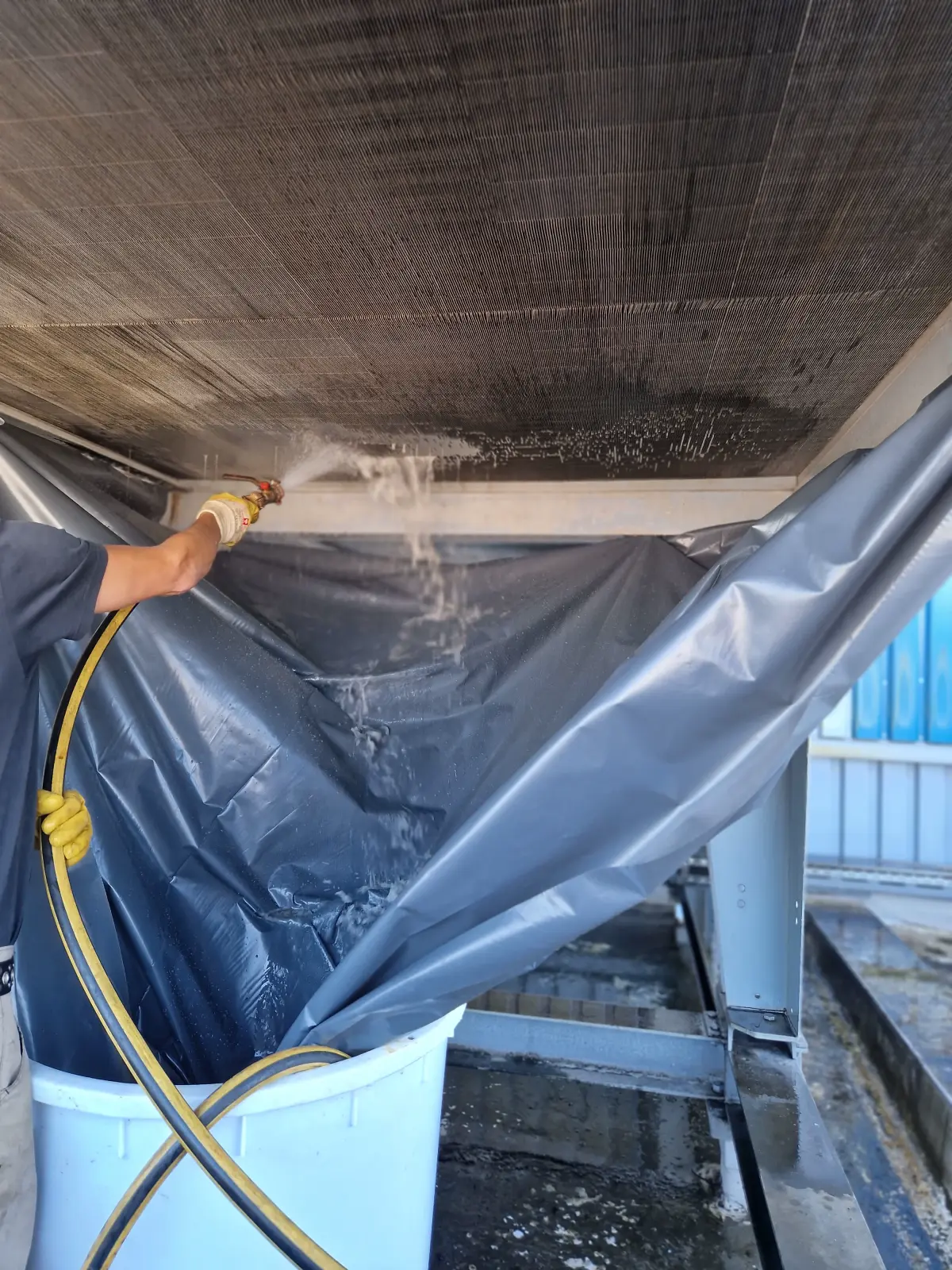 Industrielle Reinigung — Einsatz 45