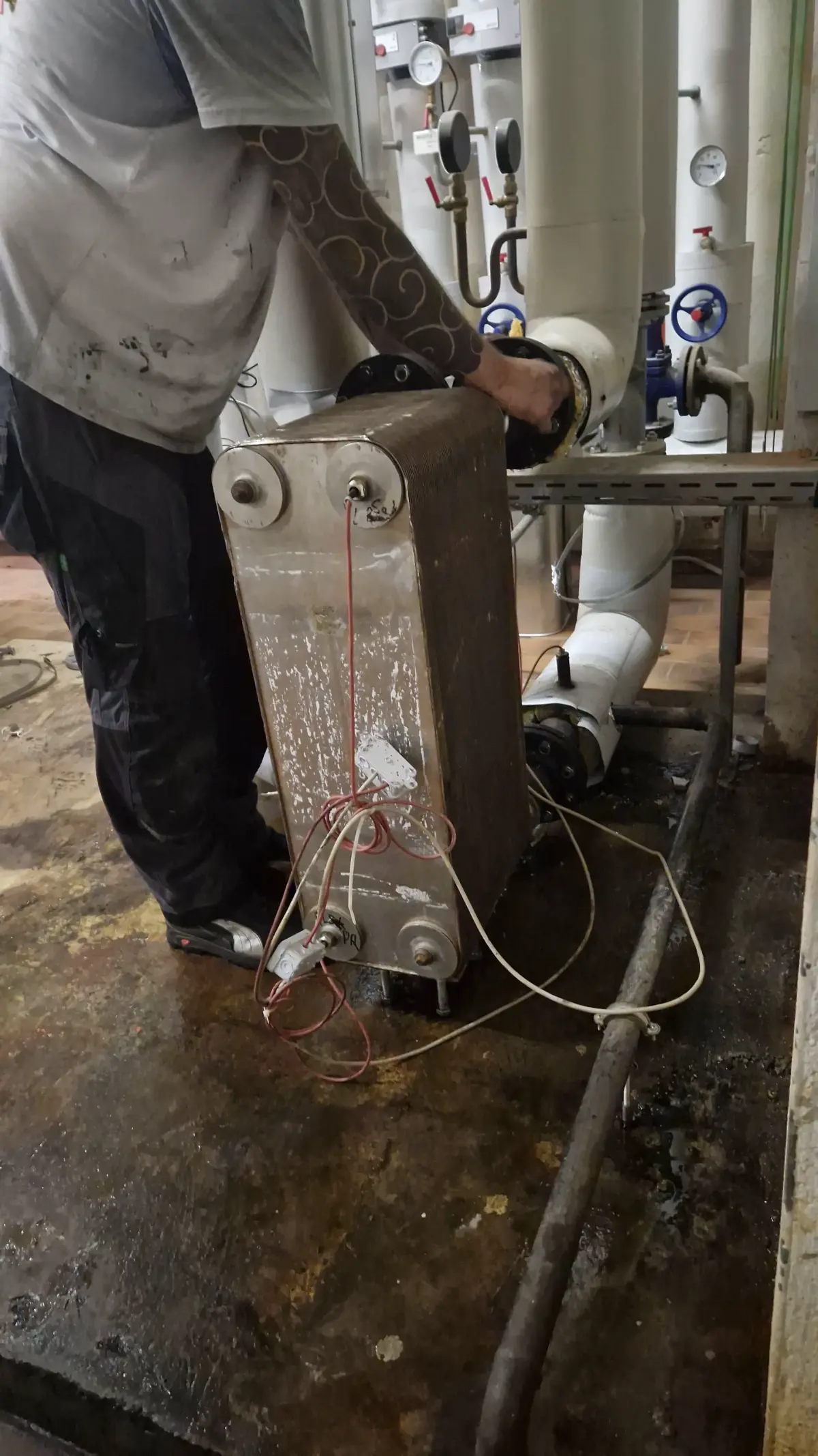 Industrielle Reinigung — Einsatz 53