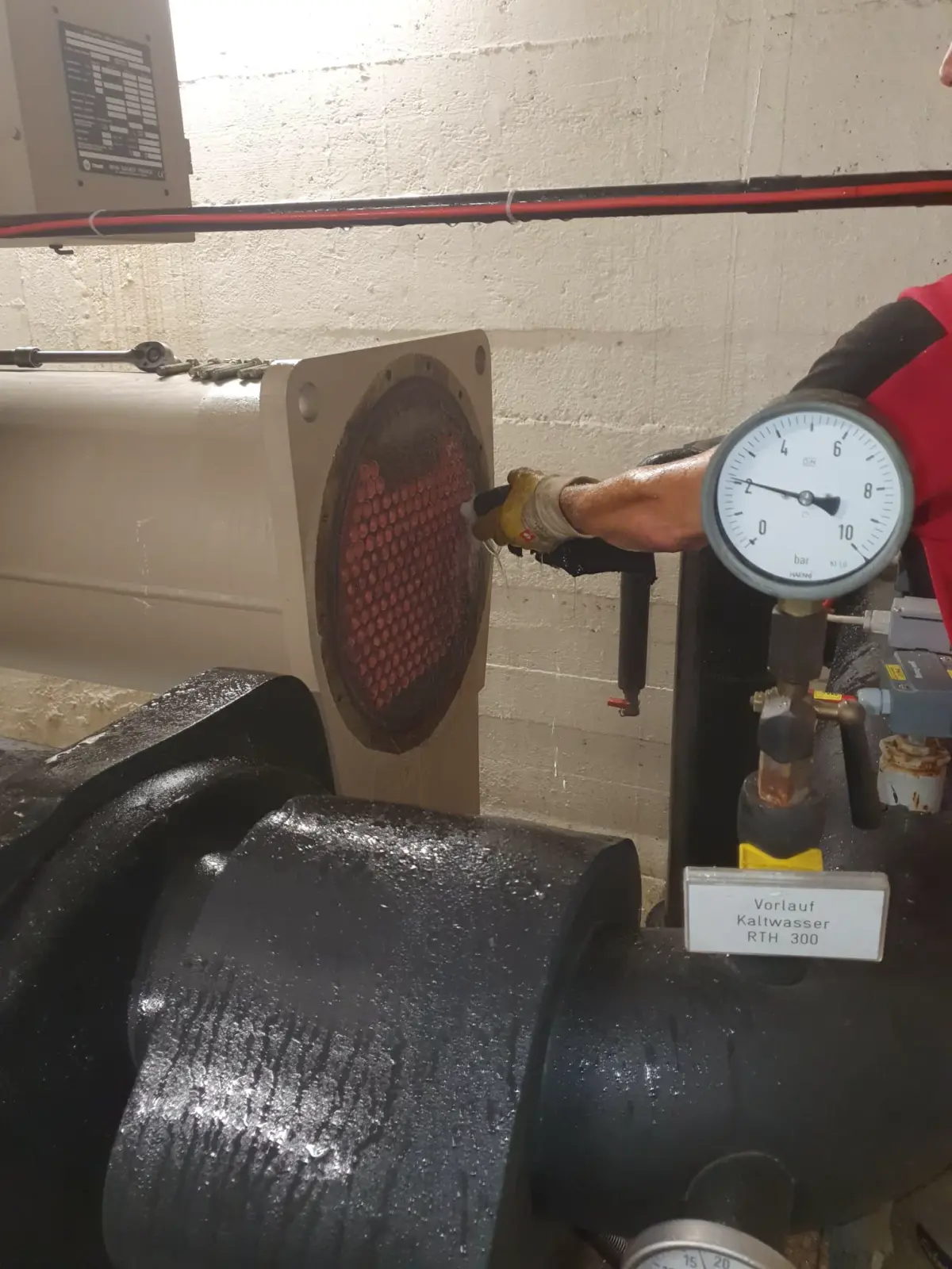 Industrielle Reinigung — Einsatz 67