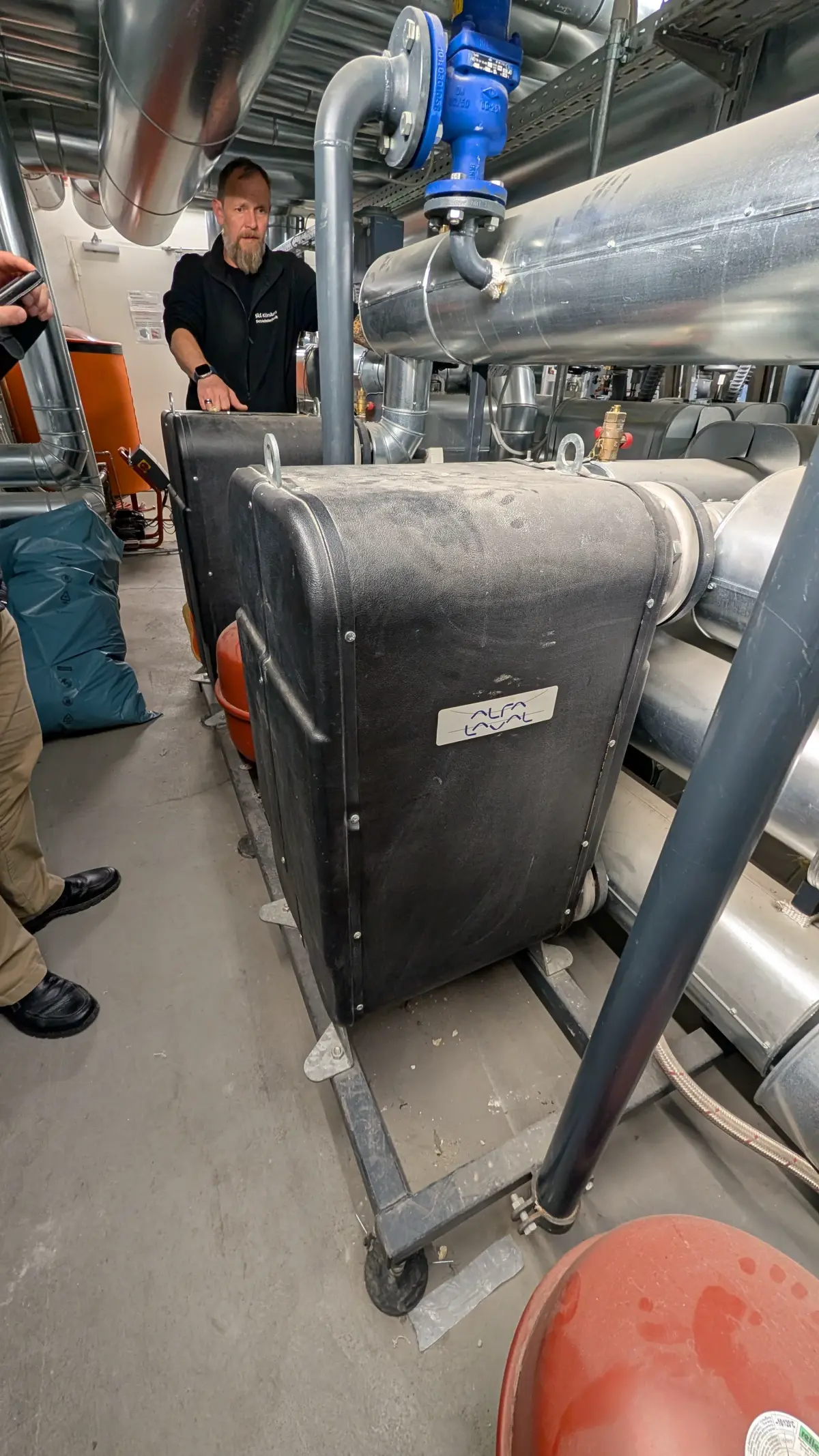 Industrielle Reinigung — Einsatz 49