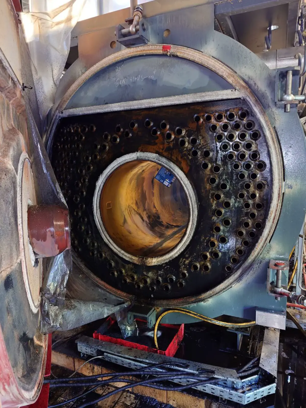 Industrielle Reinigung — Vorher 3